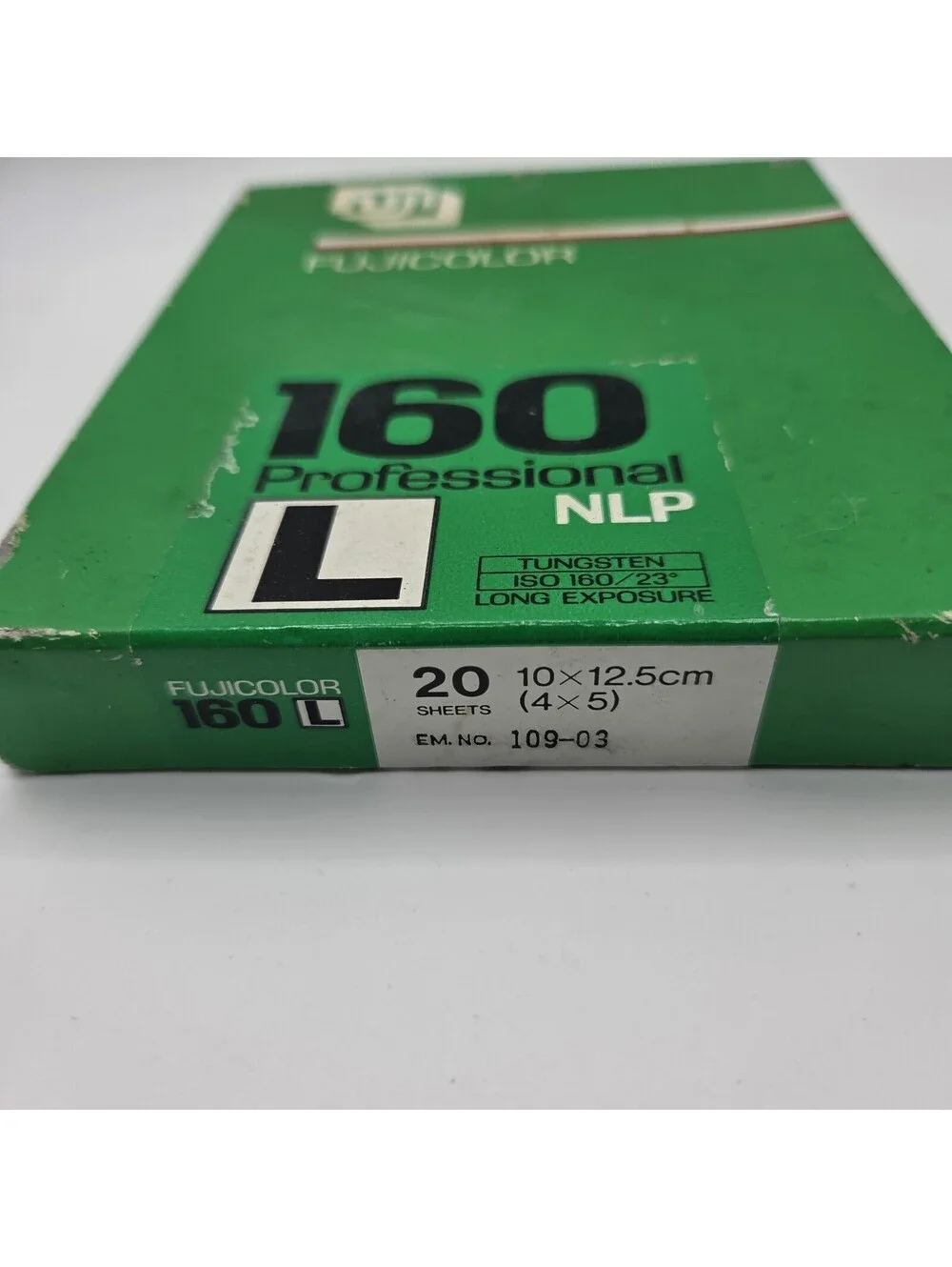 FujiColor 4x5 Professional 160 L NLP Fuji Color 20 Sheets 109-03 Tungsten Iso